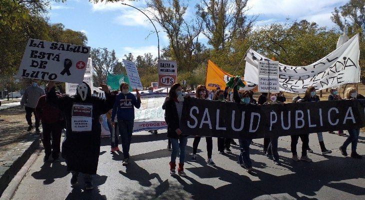 Una nueva jornada de protesta de los trabajadores de la salud Una nueva jornada de protesta de los trabajadores de la salud