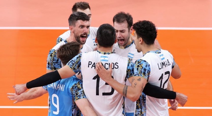 Vóleibol: Argentina hizo historia y clasificó a semifinales