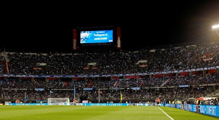 Vuelve el público a los estadios en el partido entre Argentina y Bolivia