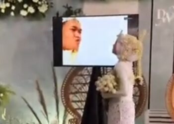 Se contagió coronavirus y se casó por videollamada