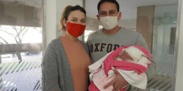 Se enteró de que iba a ser mamá cuatro horas antes de dar a luz