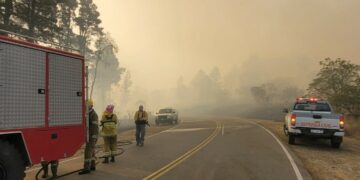 Investigan las primeras conjeturas sobre los incendios en las sierras