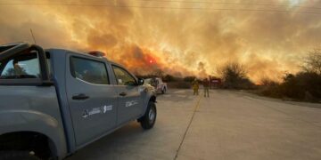 Reiteran el alto riesgo y la prohibición de iniciar fuego en las sierras