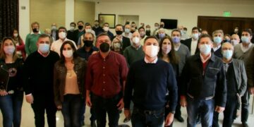Jornada de trabajo con un centenar de intendentes