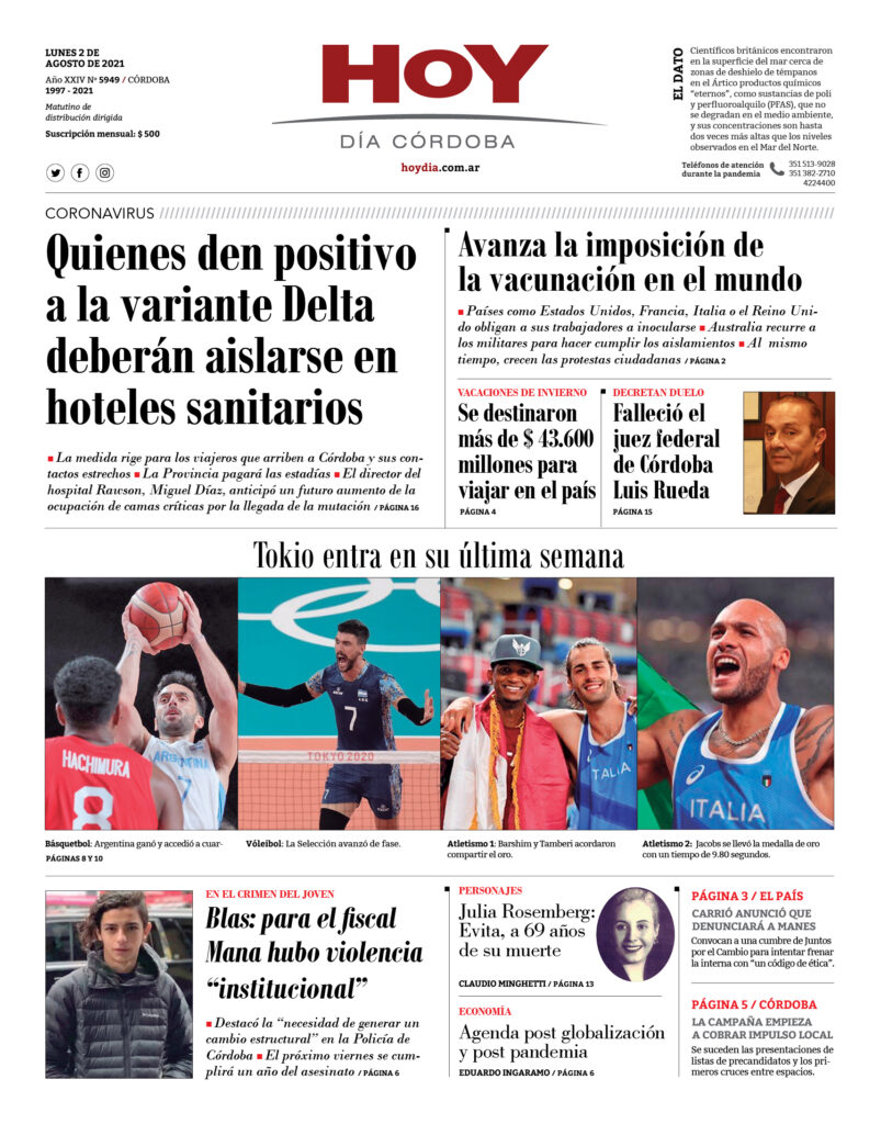 Portada 02.08.2021 Portada 02.08.2021