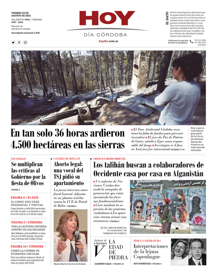 Portada 20.08.2021