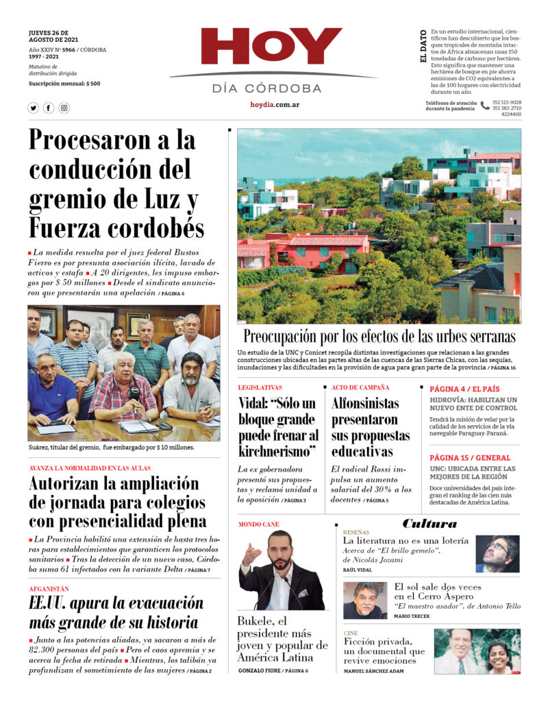 Portada 26.08.2021