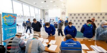 De 12.186 trabajadores testeados solamente el 0,68% dio positivo
