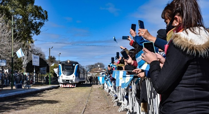 El Tren de las Sierras volvió a Valle Hermoso después de 24 años El Tren de las Sierras volvió a Valle Hermoso después de 24 años