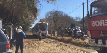En su inauguración, chocó el Tren de las Sierras