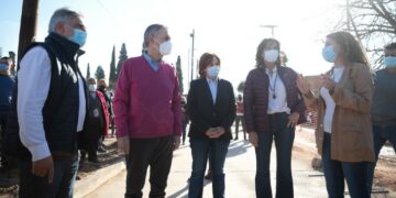 Obras conjuntas de urbanización en el barrio Bajada San José