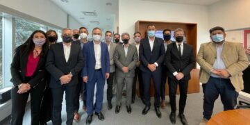 Una comitiva local visitó la planta de Toyota Argentina