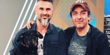 Darín apareció en un programa en vivo para ayudar a un perro perdido