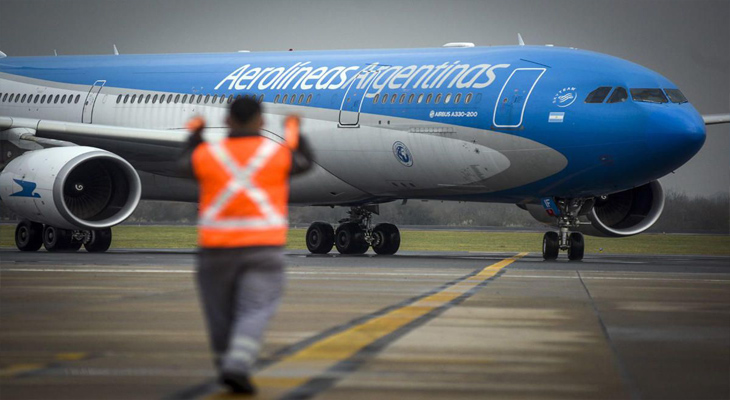 Aerolíneas Argentinas enlazará El Calafate con Córdoba y Bariloche
