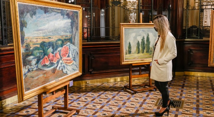 Bancor ofrece planes en cuotas para comprar obras de arte