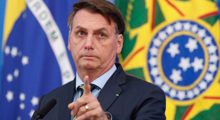 Bolsonaro critica al mandatario norteamericano