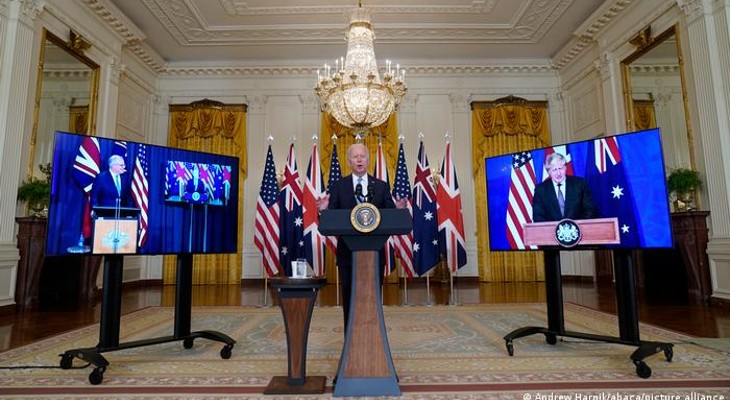 Alianza militar entre EE.UU., el Reino Unido y Australia