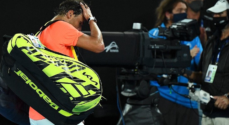 Rafael Nadal quedó afuera de los primeros cinco