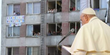 Gesto histórico del papa en Eslovaquia