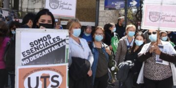 Los trabajadores de la salud cumplen otro día de protestas