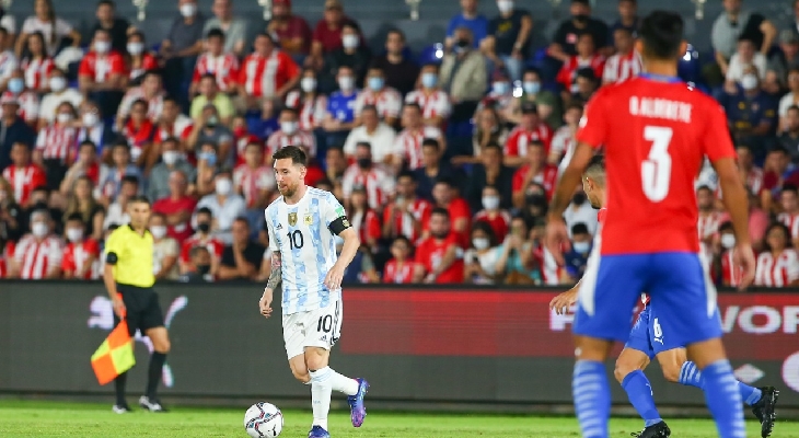 Argentina se quedó en cero ante Paraguay como visitante