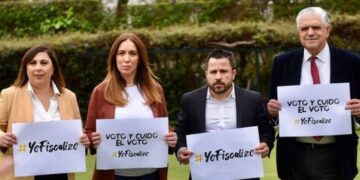 Candidatos de JxC van a fiscalizar en las próximas elecciones