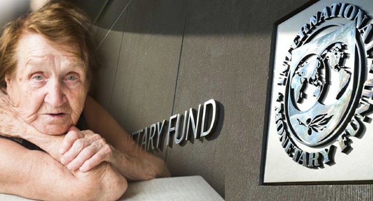 Los jubilados y las imposiciones del Fondo Monetario Internacional