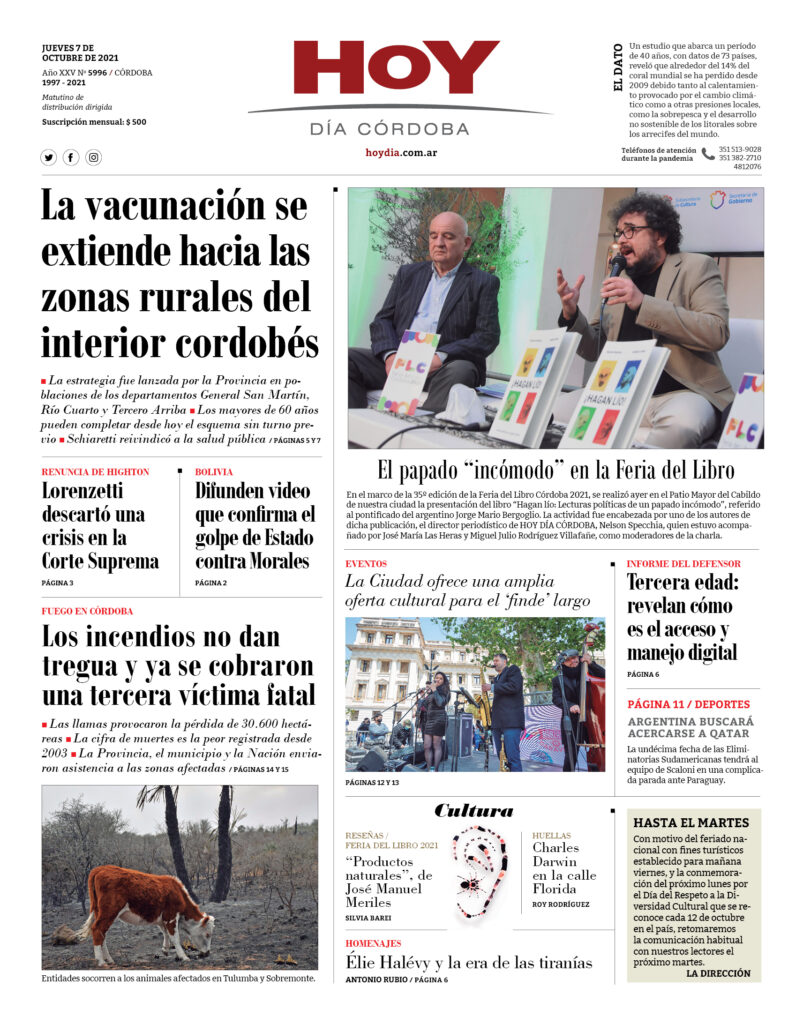 Portada 07.10.2021 Portada 07.10.2021