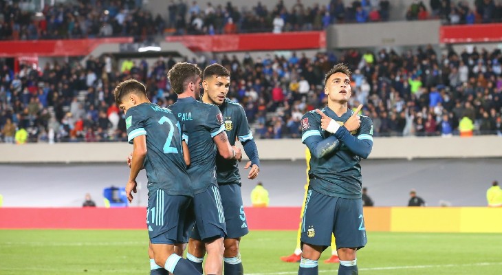 Con gol de Lautaro Martínez, Argentina le ganó a Perú