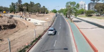 Construyen nueva calle que unirá Costanera con el bulevar Las Heras