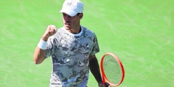 Schwartzman ganó y avanzó en Indian Wells