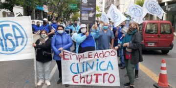 Trabajadores de la sanidad en protesta por retrasos salariales