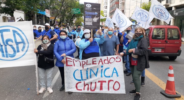 Trabajadores de la sanidad en protesta por retrasos salariales