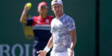 Schwartzman cayó y fue eliminado en Indian Wells
