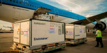 Llegaron más de 1,1 millones de vacunas Sinopharm