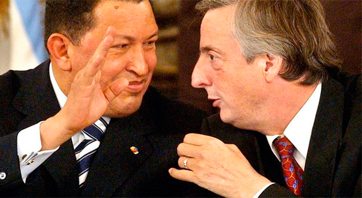 Declaran que el gobierno chavista enviaba dinero a Néstor Kirchner