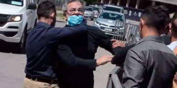 Policía de Córdoba defendió el accionar de la custodia de Schiaretti