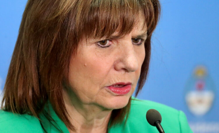 La ex ministra de Seguridad Patricia Bullrich / Foto: REUTERS