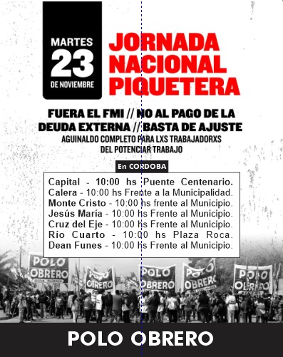 Gran despliegue policial por movilizaciones en la ciudad Gran despliegue policial por movilizaciones en la ciudad