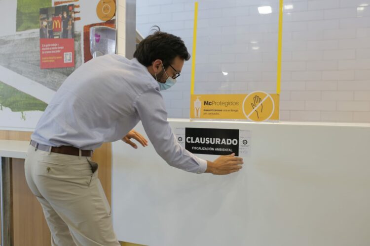 McDonalds clausurado en Córdoba