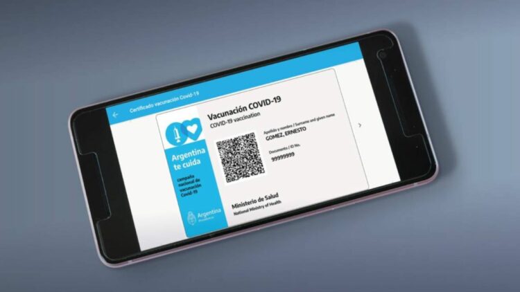El Pasaporte Sanitario estará disponible en la aplicación de CIDI