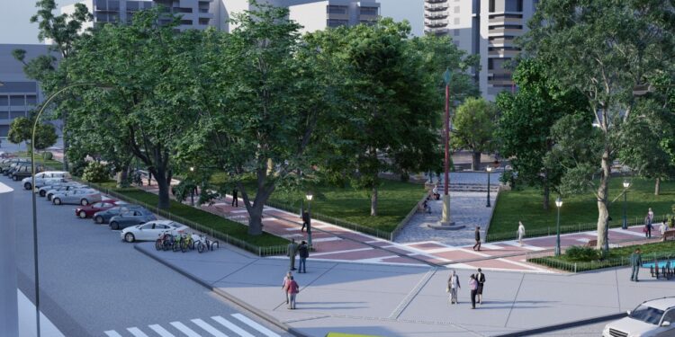 Avances en las obras de Plaza Cólon: cómo quedará tras la renovación