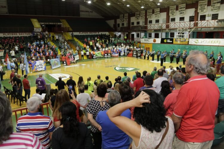 La Ciudad es sede del encuentro Nacional de Newcom, vóley adaptado para personas mayores