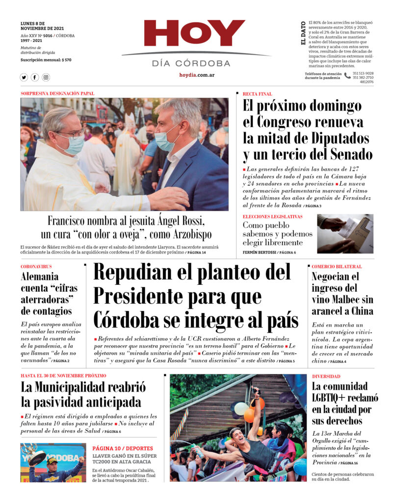 Portada 08.11.2021 Portada 08.11.2021