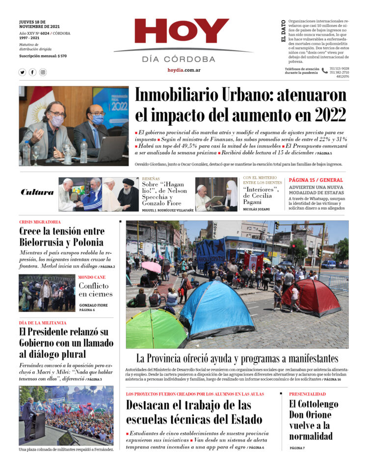 Portada 18.11.2021