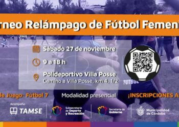 Se realizará en Córdoba un torneo relámpago de fútbol femenino