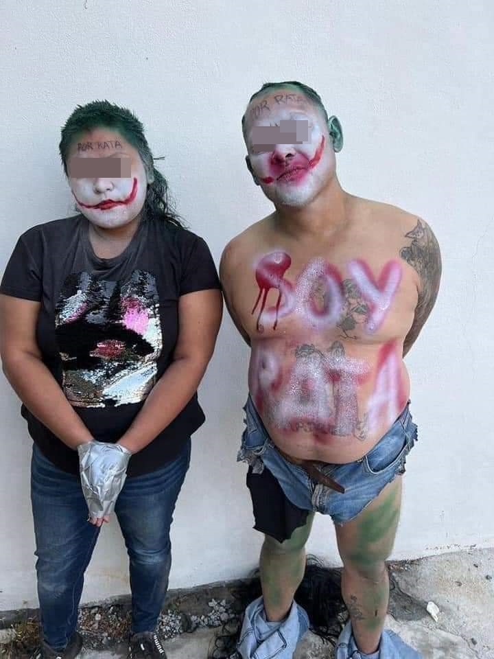 Un Batman mexicano atrapa a los delincuentes y los maquilla igual que el Joker