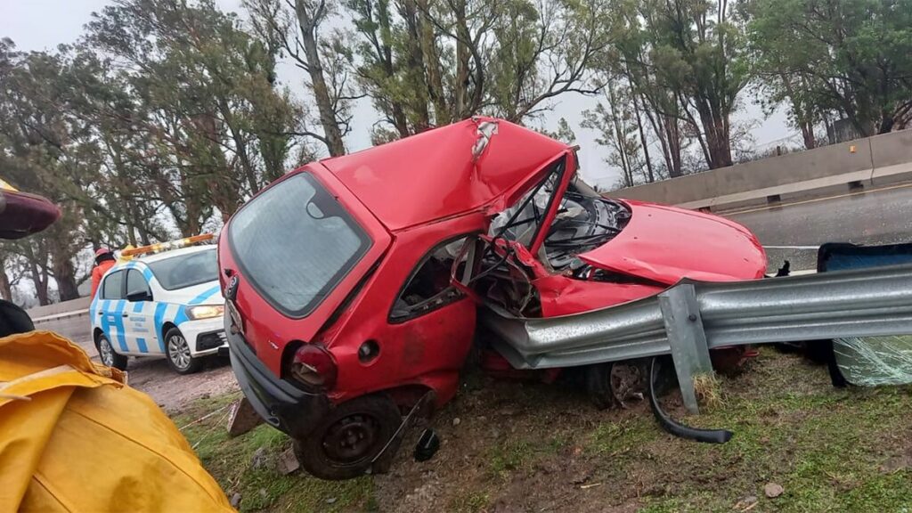 Falleció un hombre de 42 años tras chocar contra un guardarrail