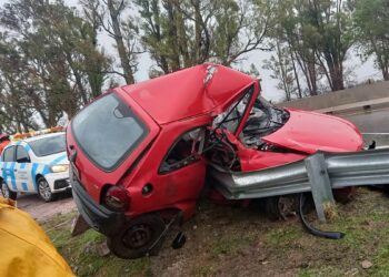 Falleció un hombre de 42 años tras chocar contra un guardarrail
