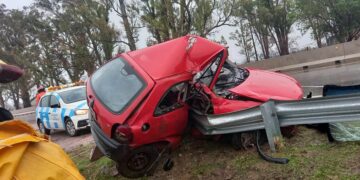 Falleció un hombre de 42 años tras chocar contra un guardarrail